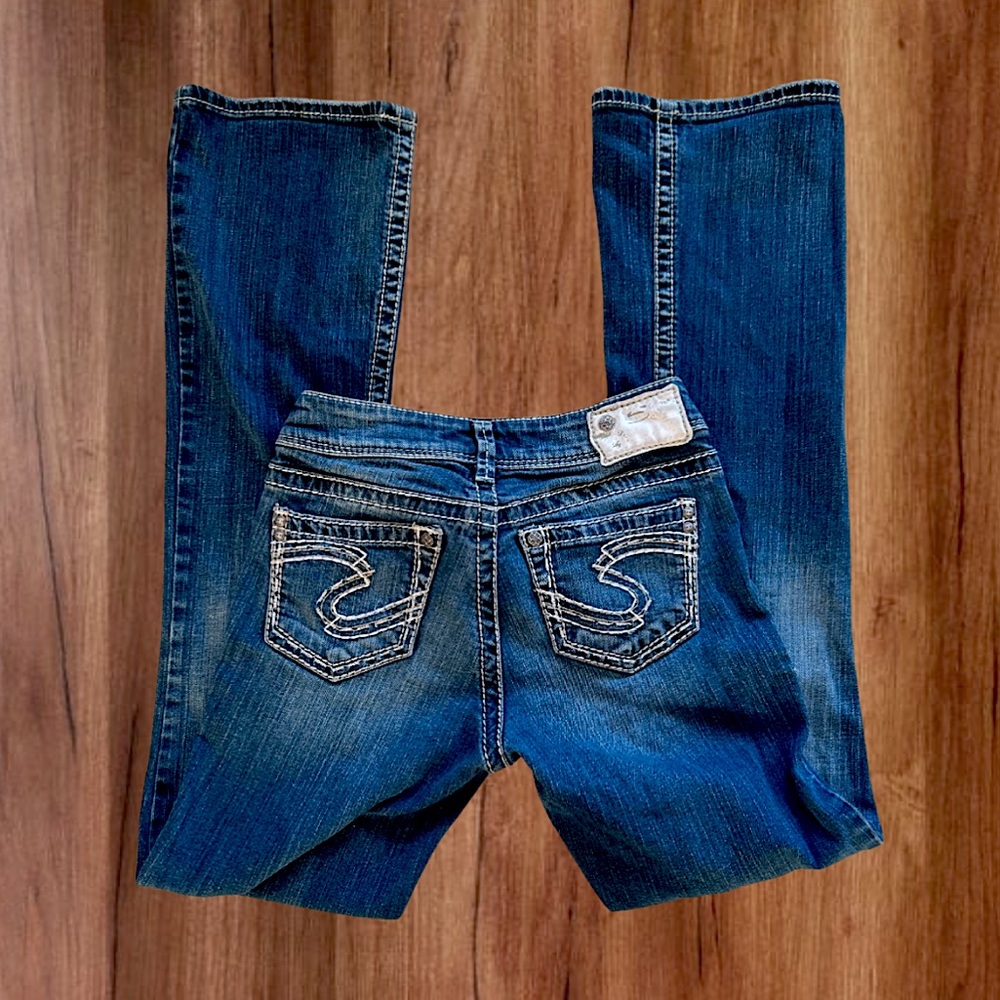 Silver Suki Jeans